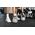 Kettlebell bitumiczny 8 kg szary REBEL ACTIVE