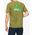 T-shirt z nadrukiem Patagonia Berm Logo Responsibili-Tee - graze green, rozmiar: S
