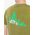T-shirt z nadrukiem Patagonia Berm Logo Responsibili-Tee - graze green, rozmiar: S