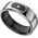 Smart RING PRO ασημί, μετρήστε το άγχος, τον καρδιακό παλμό, παρακολούθηση ύπνου, μέγεθος 12, Powerton
