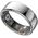 Smart RING PRO ασημί, μετρήστε το άγχος, τον καρδιακό παλμό, παρακολούθηση ύπνου, μέγεθος 12, Powerton