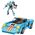 Klocki Konstrukcyjne Auto Robot 2w1 Pomarańczowo-Niebieski Napęd 336 el. LEAN Toys