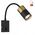 Spotlight GLOBO BRISBON, 1xGU10 max 1x25W, black/copper color. 7x33x43cm