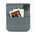 Futerał Etui Pokrowiec Do Fuji Fujifilm Instax Mini 41+ Album Na 96 Zdjęć / Szary