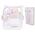 Zestaw 2w1 Futerał Etui Pokrowiec Do Fuji Instax Mini 12 Pudełko Na Zdjęcia / Przezroczysty/ Mieniący Się
