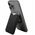 Magnetic wallet UNIQ Lyden Evo stand phone black