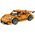 Klocki Konstrukcyjne Samochód GT Racing Pomarańczowy 1:14 1268 el. LEAN Toys
