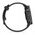 Garmin Forerunner® 970 Carbon Grey DLC Titanium with Black Case and Black/Translucent Whitestone Band