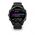 Garmin Forerunner® 970 Carbon Grey DLC Titanium with Black Case and Black/Translucent Whitestone Band