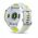 Garmin Forerunner® 970 Titanium with Whitestone Case and Whitestone/Translucent Amp Yellow Band
