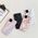 Wozinsky Wozinsky Marble żelowe etui pokrowiec marmur Xiaomi Redmi 8A różowy uniwersalny