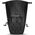 Wozinsky Wodoodporna torba rowerowa sakwa na bagażnik 25l 2w1 czarny (WBB24BK)