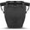 Wozinsky Wodoodporna torba rowerowa sakwa na bagażnik 25l 2w1 czarny (WBB24BK)