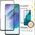 Wozinsky Wozinsky super wytrzymałe szkło hartowane Full Glue na cały ekran z ramką Case Friendly Samsung Galaxy S21 FE czarny