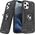 Wozinsky Wozinsky Ring Armor etui iPhone 14 Pro pancerny hybrydowy pokrowiec + magnetyczny uchwyt czarny