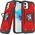 Wozinsky Wozinsky Ring Armor etui iPhone 14 Plus pancerny pokrowiec uchwyt magnetyczny ring czerwone