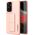 Wozinsky Wozinsky Kickstand Case elastyczne silikonowe etui z podstawką Samsung Galaxy S21 Ultra 5G różowy