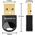 Mini adapter Bluetooth 5.4 Wozinsky WUSB54YS USB-A odbiornik nadajnik do komputera - czarny