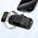 Mini powerbank Wozinsky WF16-YCS 5000mAh 15W USB-C z wbudowanym kablem USB-C i ładowarką do Apple Watch - czarny