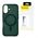 Etui Wozinsky Fashion Case MagSafe na Samsung Galaxy S25+ - zielone