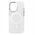 Etui Wozinsky Glitter Case z Mag Safe na Samsung Galaxy S25 - przezroczyste z brokatem