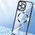 Etui Wozinsky Electroplated Magsafe na Samsung Galaxy S24 FE - niebieskie