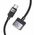Kabel USB C do Mag3 Hoco 5A 140W magnetyczny 1,8 m U141 czarny