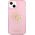 Guess Etui Guess GUHCP13MPCUGL4GPI Apple iPhone 13 różowy/pink hard case Glitter 4G Big Logo