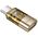 Adapter USB C do Lightning Hoco UA36D transparentny złoty
