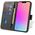ETUI MAGNET CASE Z KLAPKĄ NA IPHONE 16E - CZARNE