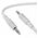 Kabel AUX Jack 3,5 mm do Jack 3,5 mm Hoco 1,2 m UPA27 szary