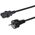 Equip Stromkabel CEE 7/7  ->C13 St/Bu     schwarz  1.80m PVC
