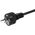 Equip Stromkabel CEE 7/7  ->C13 St/Bu     schwarz  3.00m PVC