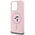 ETUI KARL LAGERFELD SILICONE KARL&CHOUPETTE MAGSAFE DO IPHONE 14 PRO MAX RÓŻOWY