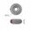 Duru atrama WALTECO Doornut, O106 x 42 mm, 0,83 kg, chromo sp.