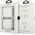 Guess Guess GUHCP13LKC4GBSI iPhone 13 Pro / 13 6,1" Transparent hardcase 4G Grey Strap Silver Chain