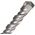 Graztas betonui SDS+ TOTAL, TCT, 24x450 mm, TAC312405