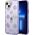 Guess Etui Guess do iPhone 14 Plus 6,7" liliowy/lilac hard case Peony Glitter