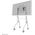 NEOMOUNTS MOVE Go Flip Rotational Mobile Floor Stand for Samsung Flip 139,7cm 55Zoll - 165,1cm 65Zoll fast install height adjustable