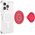 Uchwyt i podstawka do telefonu Popsockets Blanchette Red MagSafe czerwony 808974