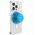 Uchwyt i podstawka do telefonu Popsockets Translucent FG-Popper MagSafe niebieski 807325