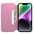 Kabura DUAL POCKET Book do IPHONE 17 Pro jasny różowy