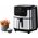 Frytkownica AEG AEG AF6-1-4ST, Hot air fryer, 3.5 L, 80 °C, 200 °C, Single, Black, Stainless steel