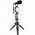 Selfie stick Xqisit XQISIT Social Media Recording Kit black