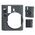 Futerał Etui Pokrowiec Case Osłona Silikon Do Fuji Fujifilm Instax Mini 41 / Szary