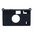 Futerał Etui Pokrowiec Case Silikon Kodak Ektar / H35 / H35n / Ultra F9 / Czarny