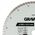 Diamond cutting disc GRAPHITE, 230 x 2.8 x 22.2 mm, for concrete, dry cutting
