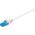 Patch kabel, UTP CAT6A, hvid, 5m, 100% CU