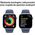 Smartwatch Apple Watch 10 GPS 42mm Silver Alu M/L Niebieski (MWWC3)