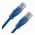 LYNX FTP patch kabel Cat5e PVC, CCA, 15m, modrý